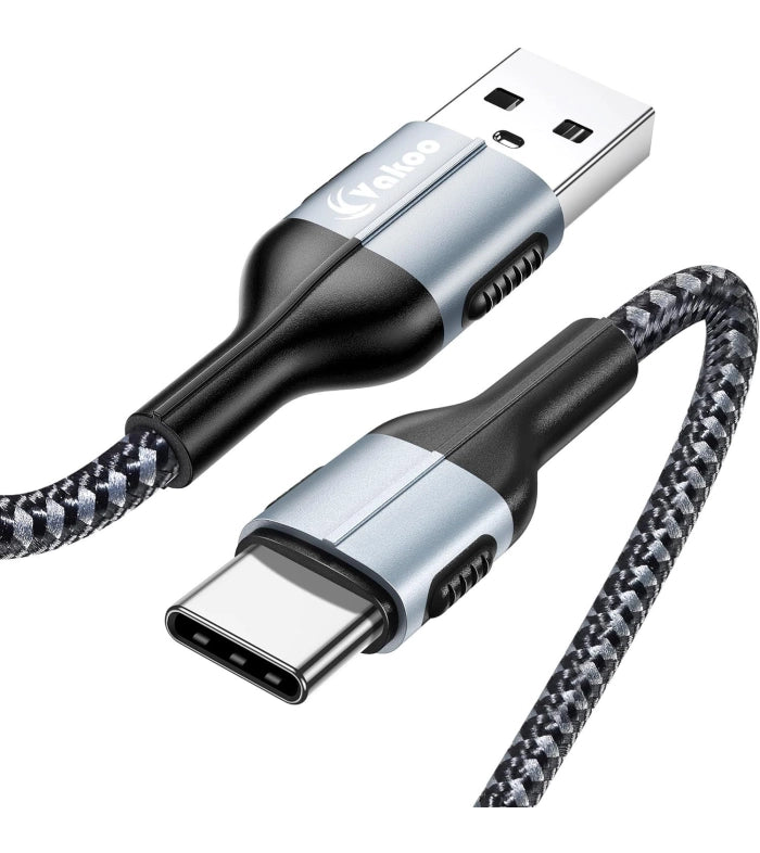 1M USB C Fast Charging Cable Nylon Braided Design