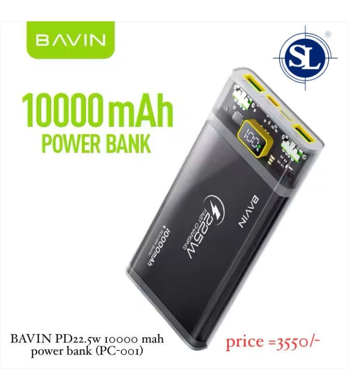 Bavin PC001 Portable Power Bank 10000mAh