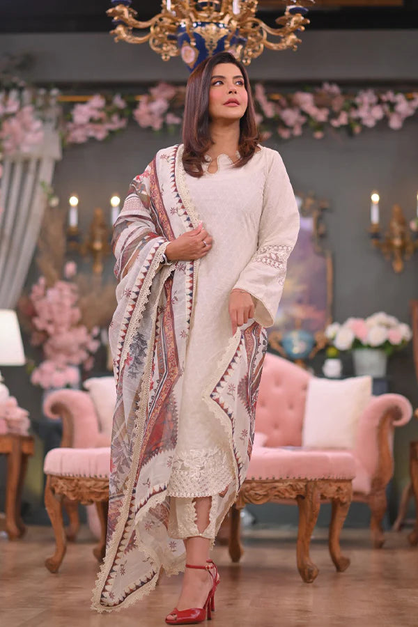 Chikankari Amber Skin - FZ-PP-004