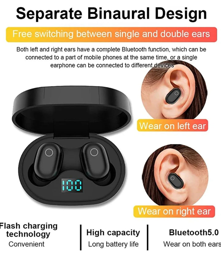 Stylish TWS BT Wireless Earbuds
