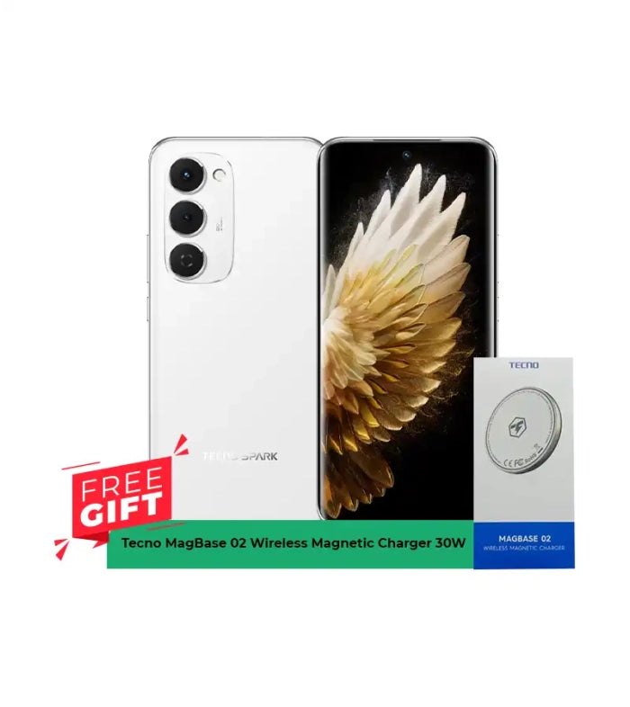 Tecno Spark 40 Pro Plus With Magnetic Charger Gift