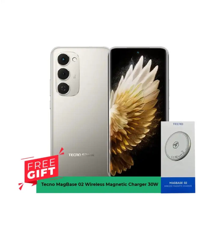 Tecno Spark 40 Pro Plus With Magnetic Charger Gift