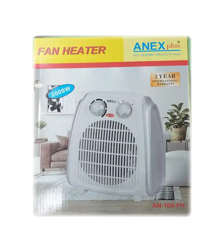 Anex Plus Electric Fan Heater AN-108-FH