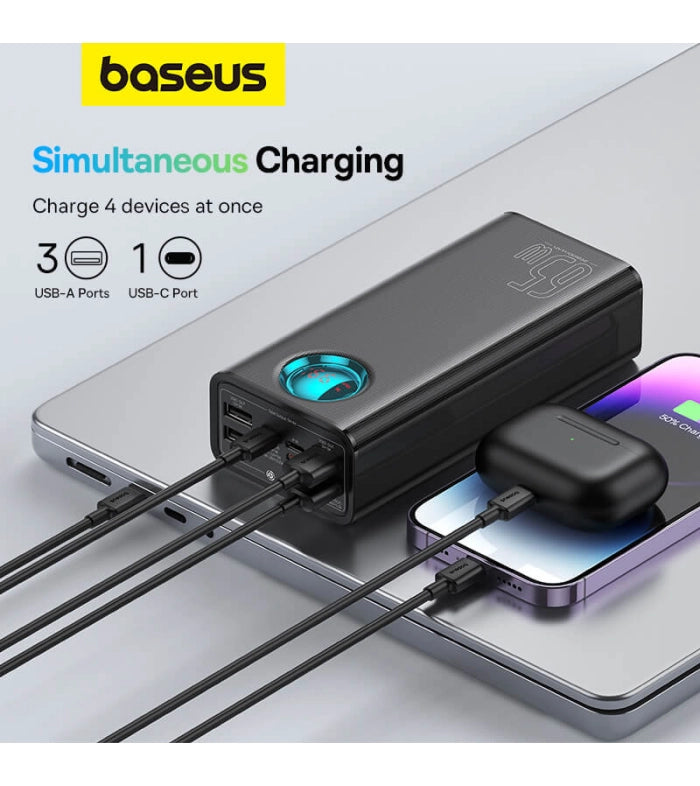 Baseus Amblight Digital Display Fast Charge Power Bank 26800mAh