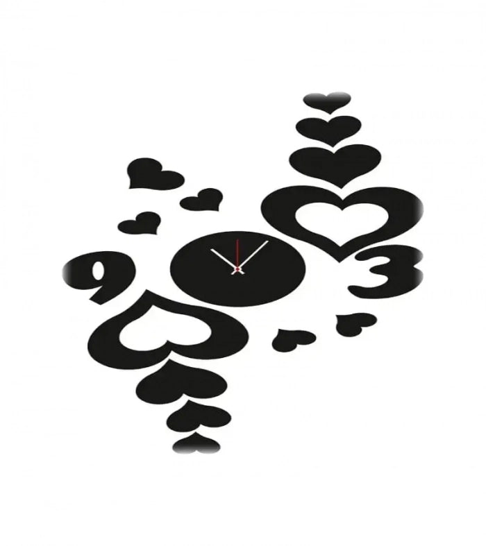 Beautiful Heart Shape Clock