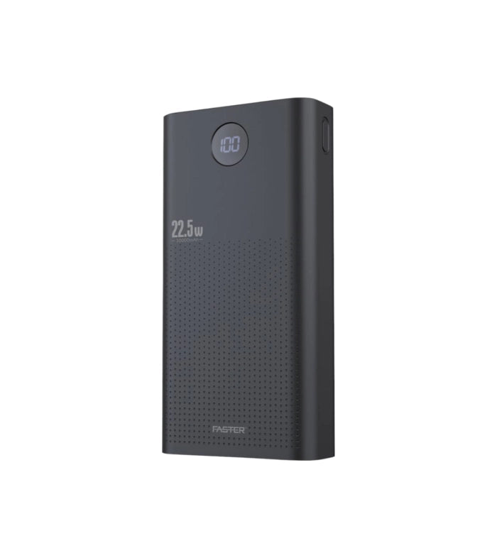 Faster 22.5 Watt Fast Charging Power Bank 30000mAh