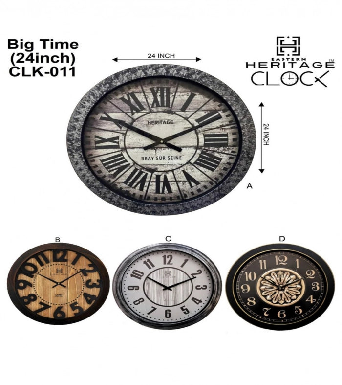 Heritage Big Time Wall Clock CLK-011