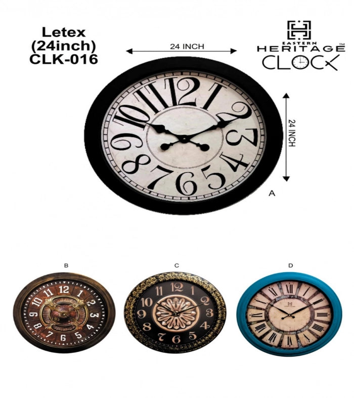 Heritage Letex Wall Clock CLK-016
