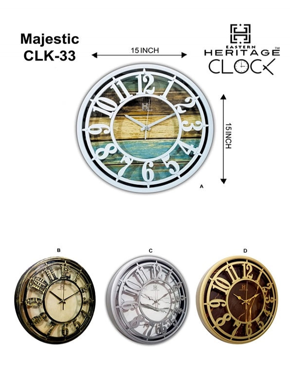 Heritage Majestic Wall Clock CLK-033