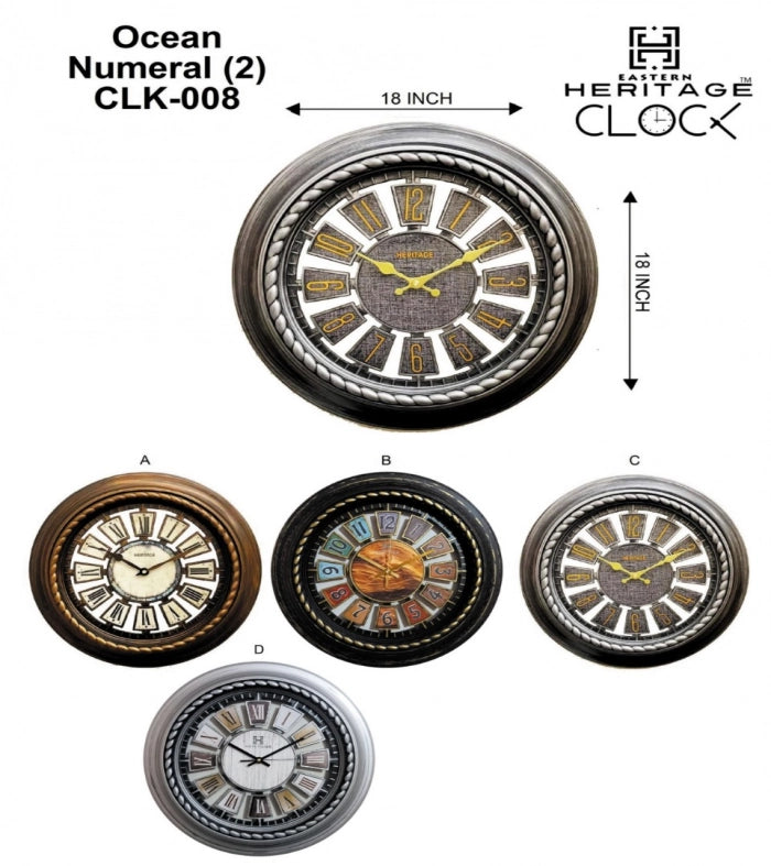 Heritage Numeral-2 Wall Clock CLK-008