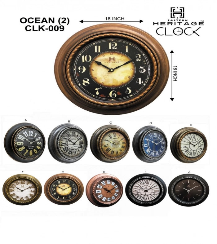 Heritage Ocean-2 Wall Clock CLK-009