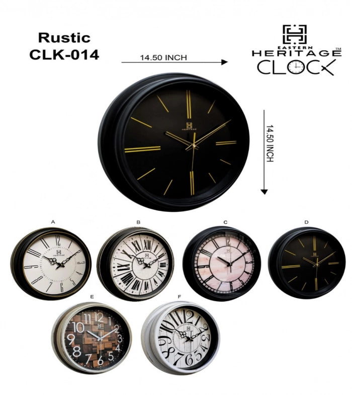 Heritage Rustic Wall Clock CLK-014
