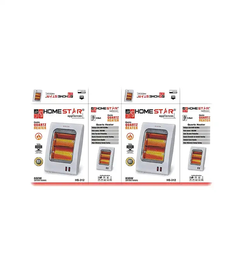Home Star Appliances Electric Quartz Heater