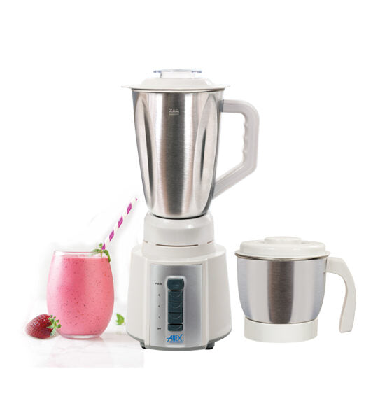 Anex 500W Deluxe Blender & Grinder Stainless Body 2 in 1 AG-6031