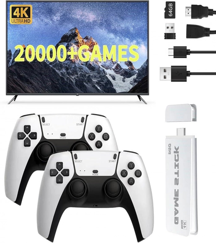 M15 Game Stick Pro 4K Console 64GB
