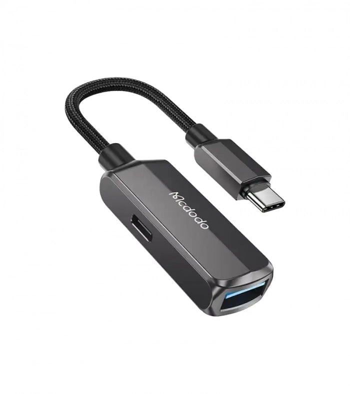 Mcdodo 2 in 1 OTG USB-C to USB-C + USB-A 3.0 Converter