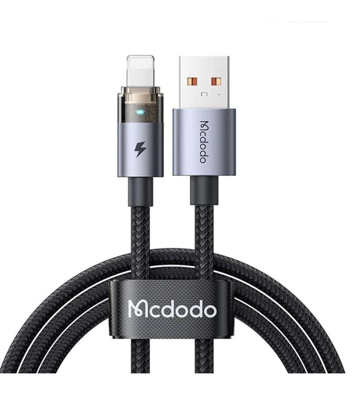 Mcdodo Transparent USB-A to Lightning Cable