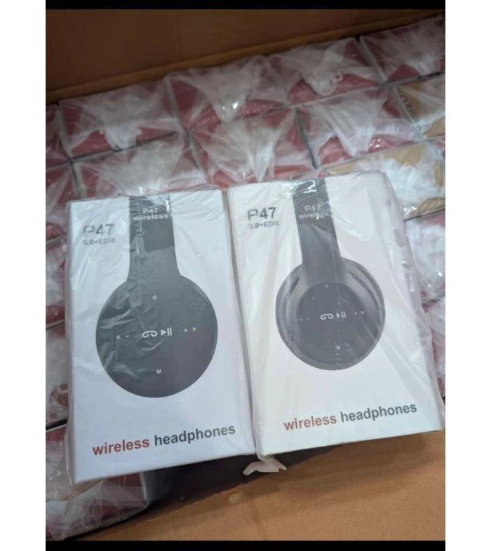 P47 Foldable Wireless Bluetooth Headphone