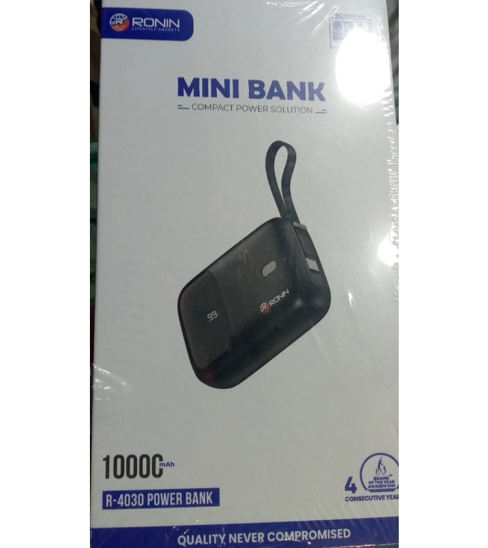Ronin R-4030 Mini Power Bank | 10000mAh