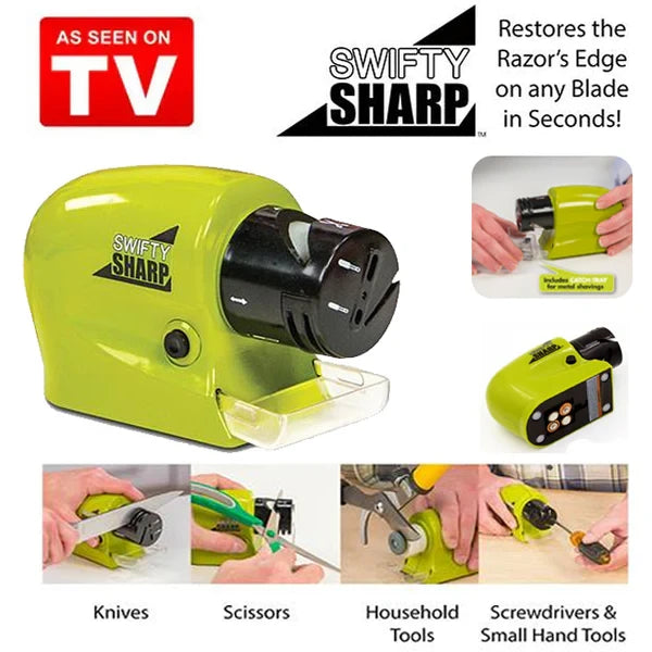 Swifty Sharp Cordless Motorized Knife Sharpener